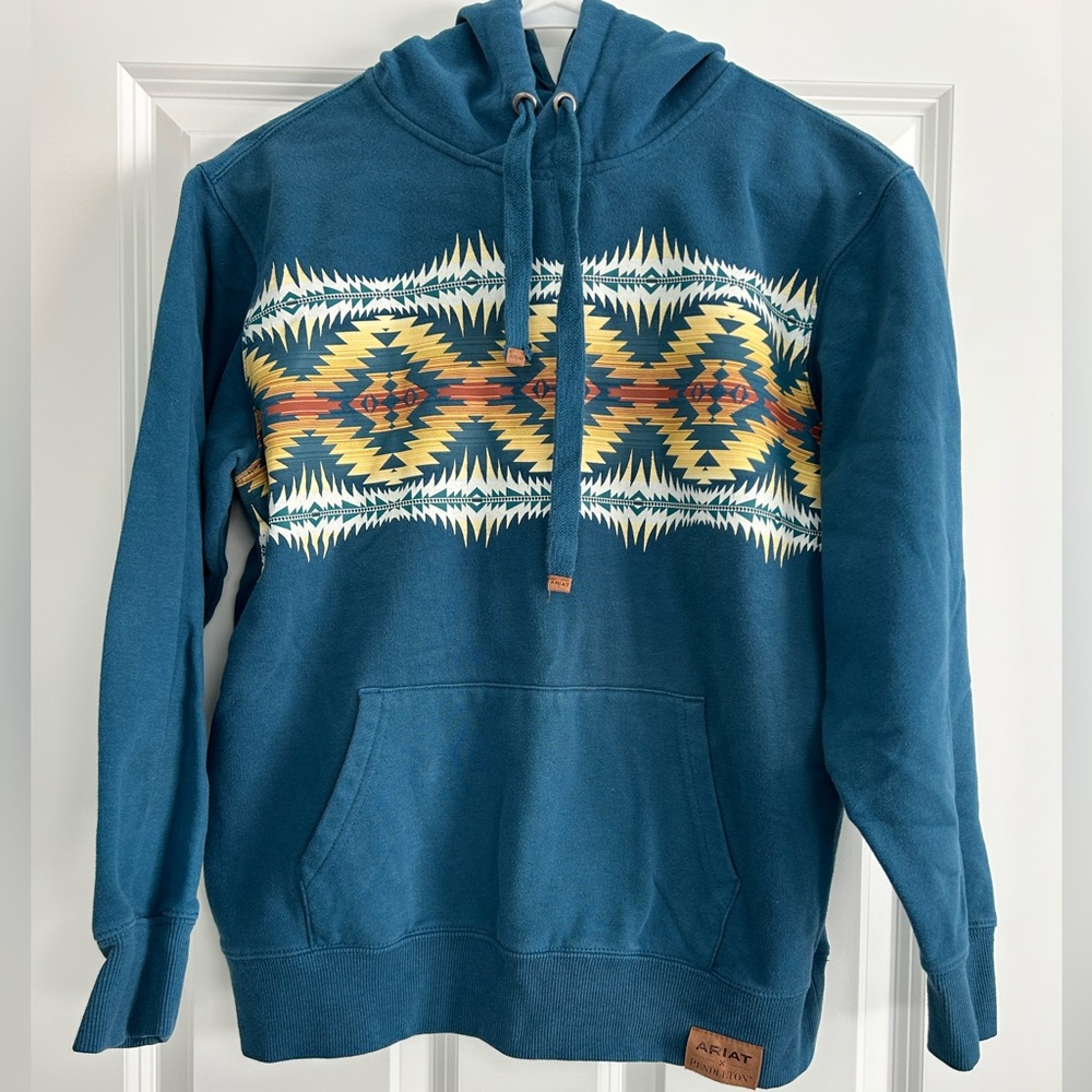Ariat Pendleton Sweatshirt, Size Small